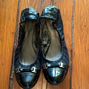 Tahari Veronica flexible ballet flats 8.5M
